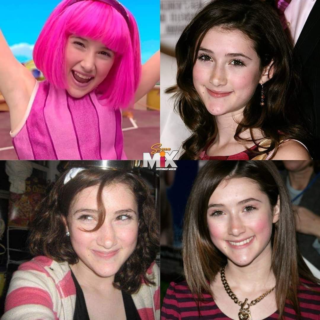 Lazy Town Cast Then And Now