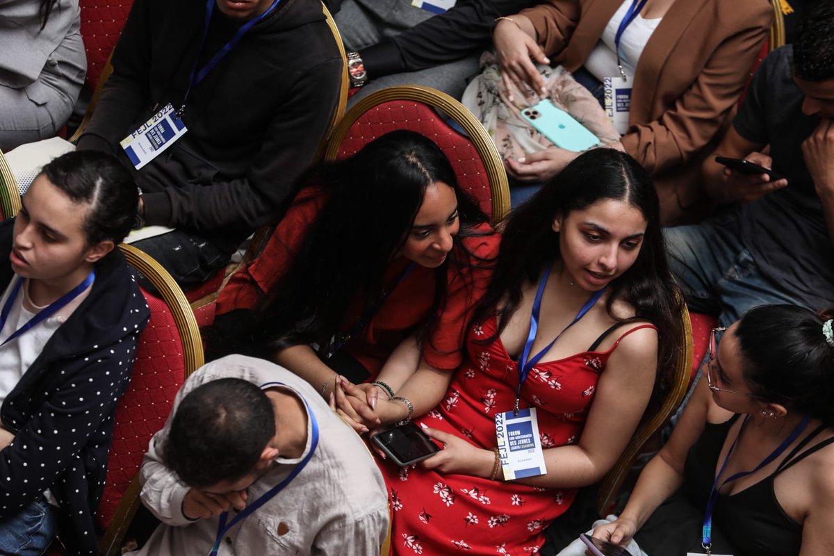 Forum d'Essaouira. Merci Fadwa Alnasser, quand la photographe de l'équipe s'engage autant, c'est un plaisir de partager #fejl2022 #forumjeunesleaders #ifessaouira #ifmaroc #essaouira #francophonie #francophone #ifdd #agenda2030 #ODD agora-francophone.org