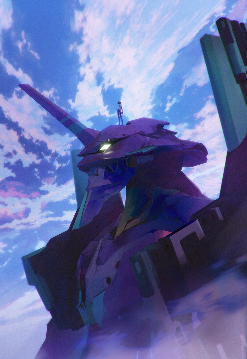 StendhalNara's tweet photo. Evangelion - Paul Castera. https://t.co/RQWts2Vzjn