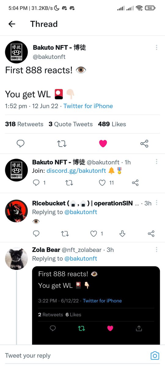 KhetPaing's tweet photo. @bakutonft https://t.co/D5rWAprWkX