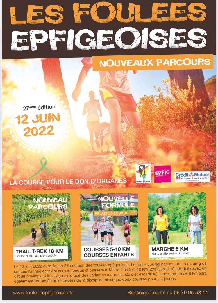 supplensois's tweet photo. #France 🇫🇷 #Epfig #Running #CourseàPied Aujourd'hui 4ème participation aux Foulées Epfigeoises (10 km)...  🏃‍♂️  👟 https://t.co/dbbWAAOIeo