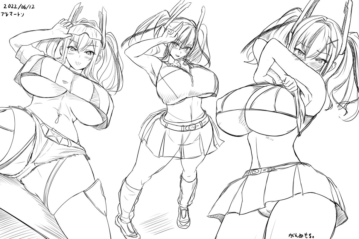 ブレマートンが描きたくなった。 