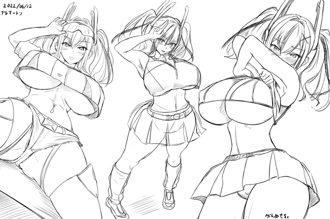 ブレマートンが描きたくなった。 