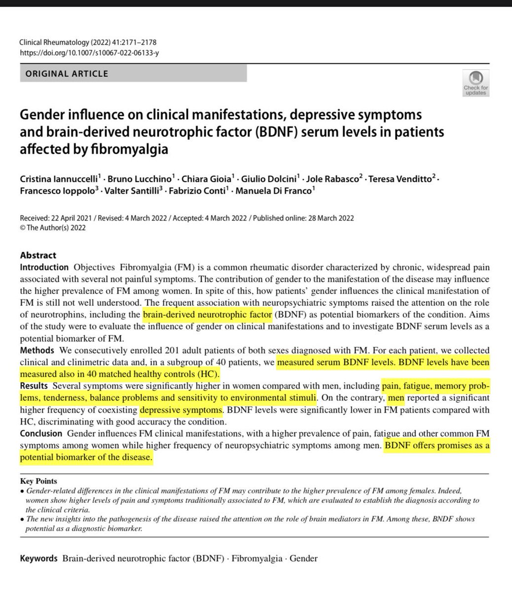 LatikaGupta_'s tweet photo. New biomarker for fibromyalgia! #rheumtwitter https://t.co/OREr75VVvi