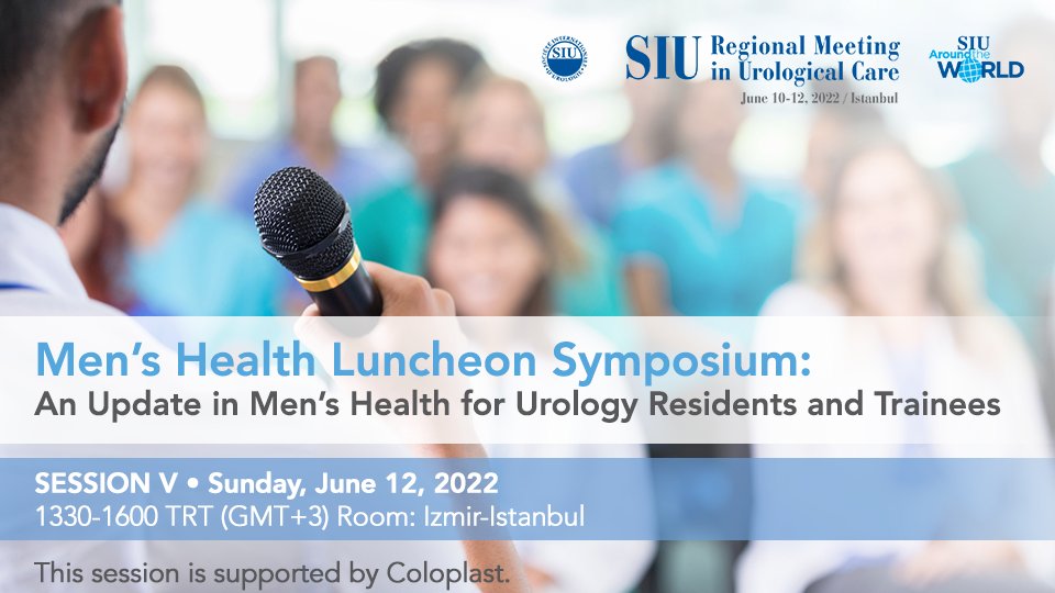 Calling all residents, trainees & young urologists: Join us now for an exciting luncheon symposium and learn expert tips & tricks on managing #hypogonadism, Peyronie's disease, #penileimplant, #varicocele & more:  siuregionalmeetings.org 

#SIURegional