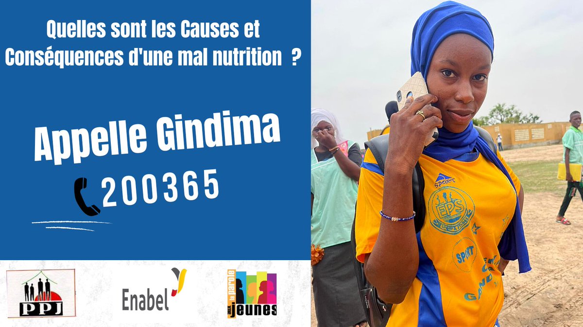 Paroleaujeunes's tweet photo. Quelles sont les mesures d’hygiène à adopter pour une supplémentation saine et sans risque ? Appel #Gindima au 200365 c’est gratuit https://t.co/y5YfVrlluY