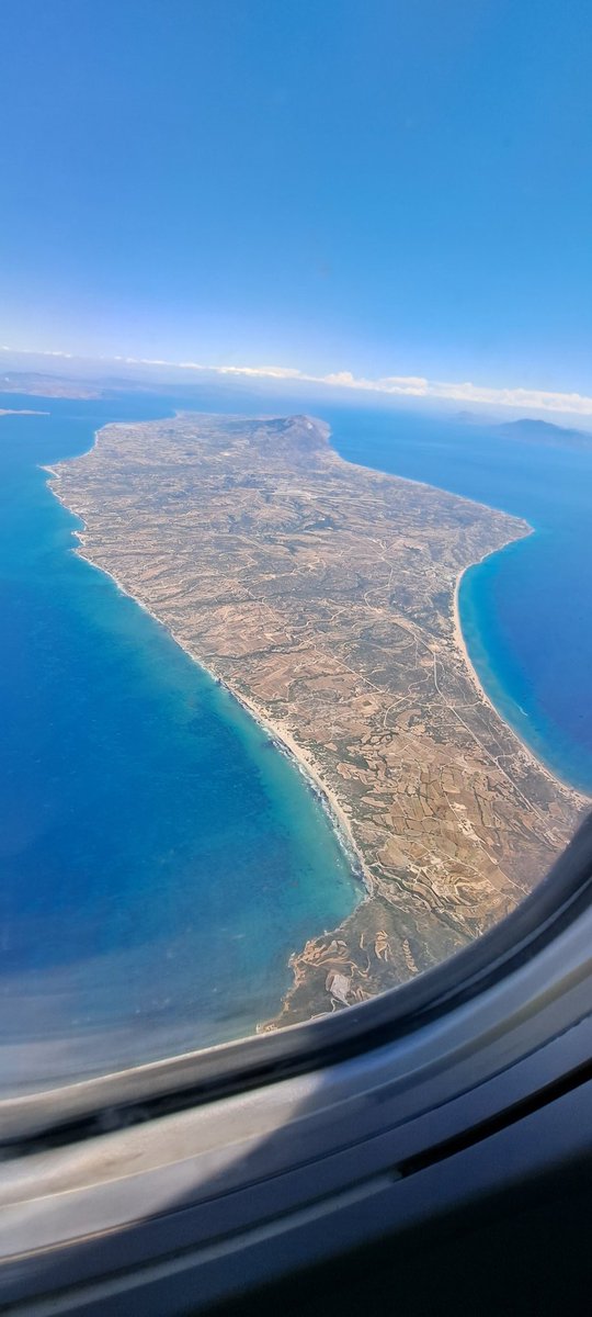 dragoons41's tweet photo. Amazing views of some Greek islands flying into Kos with TUI https://t.co/utkHM78uVe
