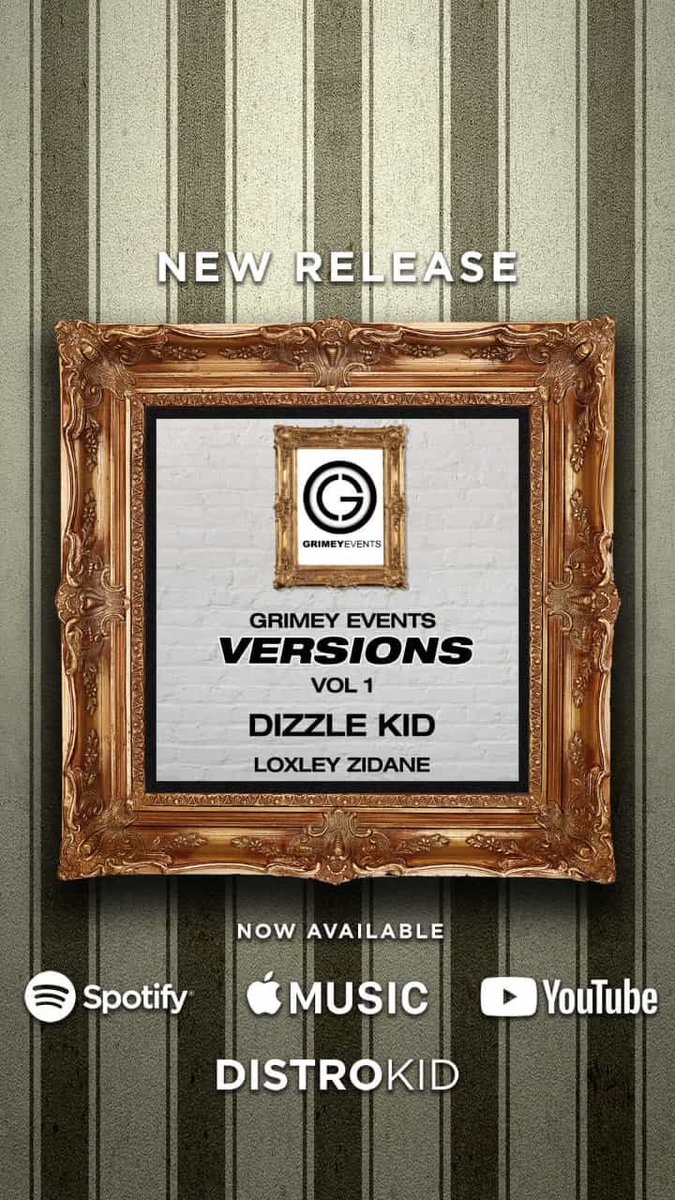 officialgrimeyE's tweet photo. New release from @Dizzlekid_1 💥

• 

Versions Vol 1 

•

Produced by @LoxleyZidane https://t.co/A9Z9EgkRsS