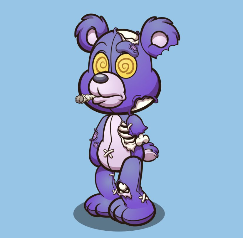 kingej_eth's tweet photo. @killabearsnft @Spg16424402P @jwolffstudios Zombieeeeee gang!!!!! Purple kush Larry is proud 🥹🥲! #Brotherbears
🧸❤️ https://t.co/ZIdvD7P79n