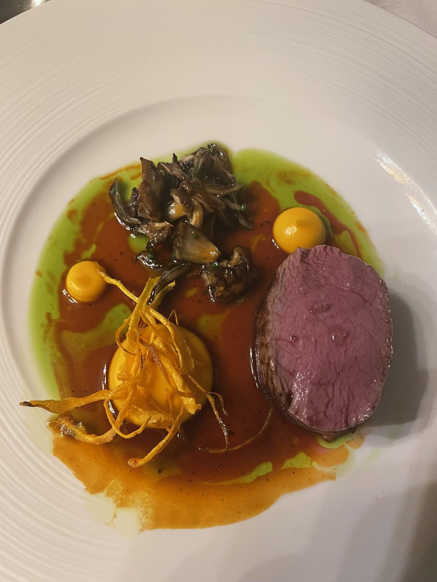 CasMillar's tweet photo. Well done to organisers of #angusshow yesterday. Great event, very busy. Had fantastic food experience last night @GordonsRest in Inverkeilor w/ 8 course tasting menu for our anniversary. Not usual post show fish supper. Can highly recommend. @tasteangus https://t.co/C4uxA3AQy6