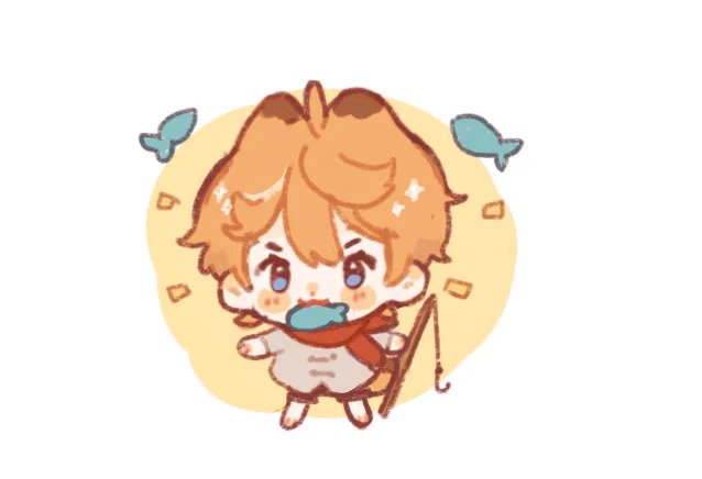 Taru brings a gift 🐟 