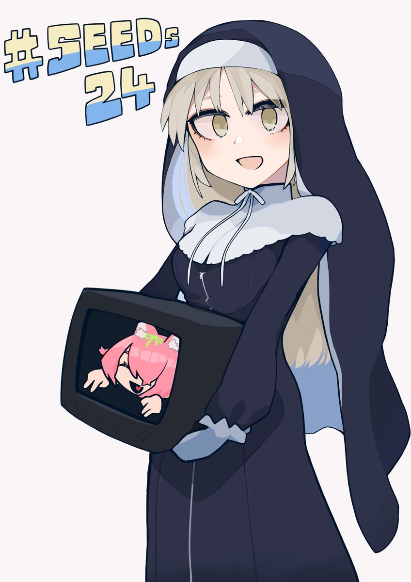 シスター・クレア 「たのしませてもらっています #SEEDs24 」|markovのイラスト
