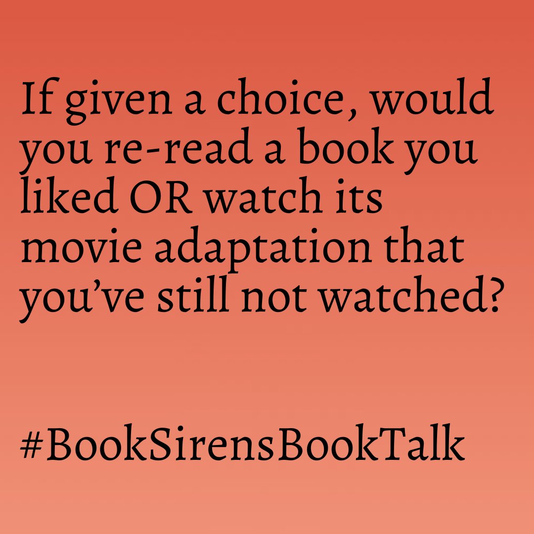 booksirens's tweet photo. Time for our #BookSirensBookTalk question.
#BookTwitter #BookSirens
Please QuoteRT your answers (if possible) https://t.co/F4SAWLMAAw