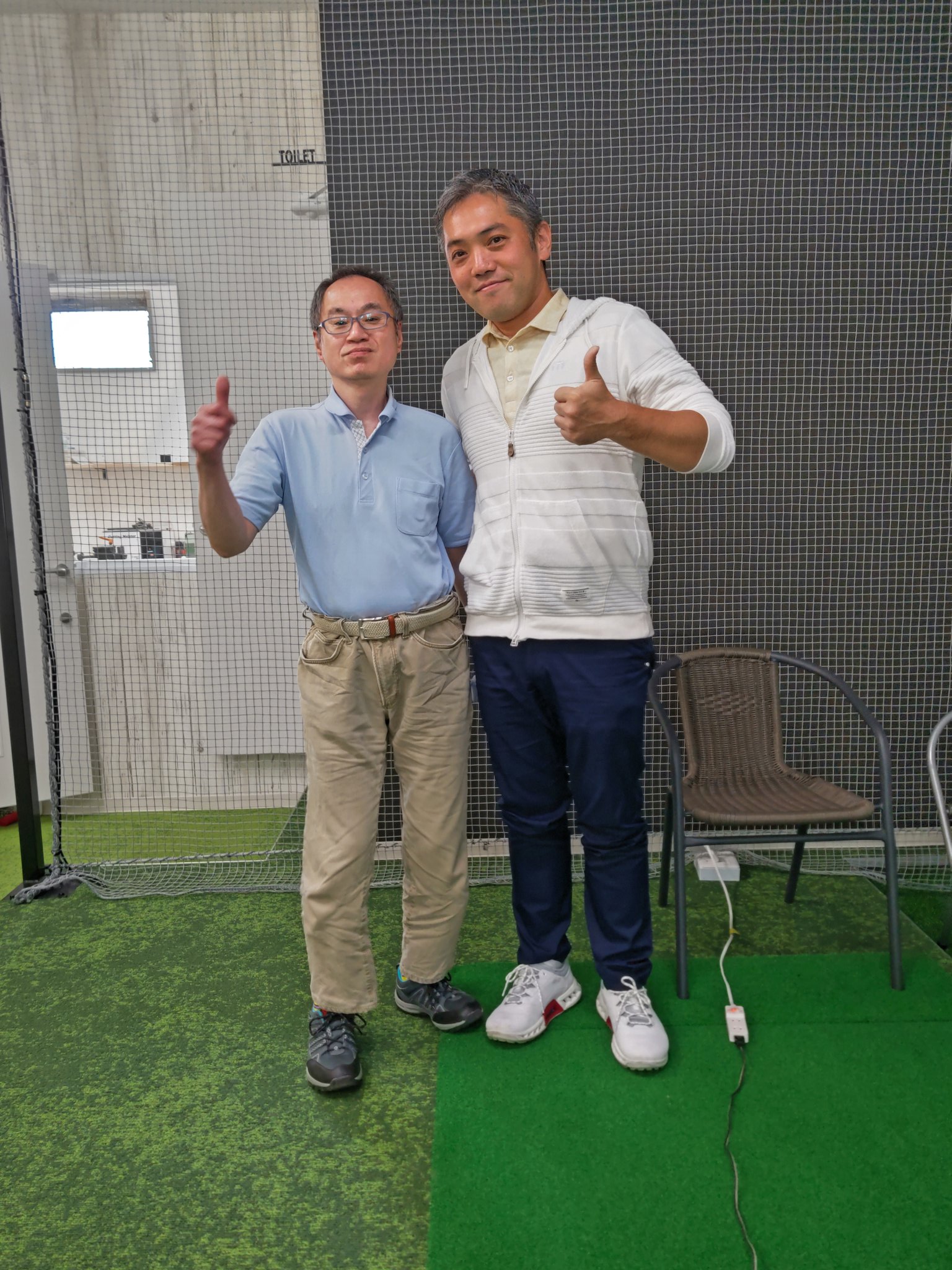 シリウス on Twitter "ゴルフ工房 studioCGAにて、 YouTubeチャンネル、試打ラボしだるTVでおなじみの石井良介プロ