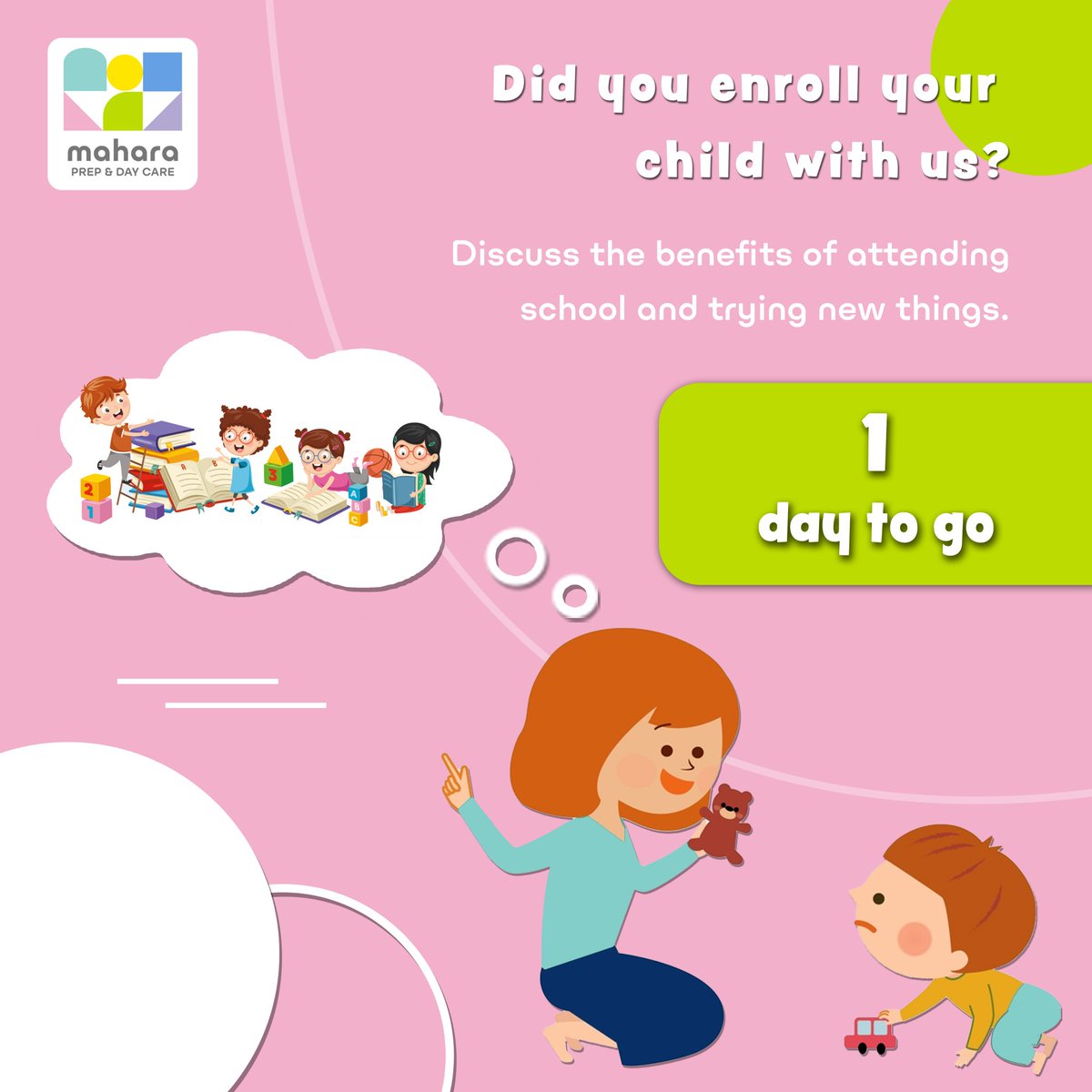MaharaSchools's tweet photo. Anxiety-provoking situations can make it difficult for children to see the good in them. 
Children can be helped by their parents to see good side of back-to-school, such as learning new skills &amp; participating in extracurricular activities.

Enrol Now
https://t.co/JE0qahPPZU https://t.co/RdIo5aWiFh