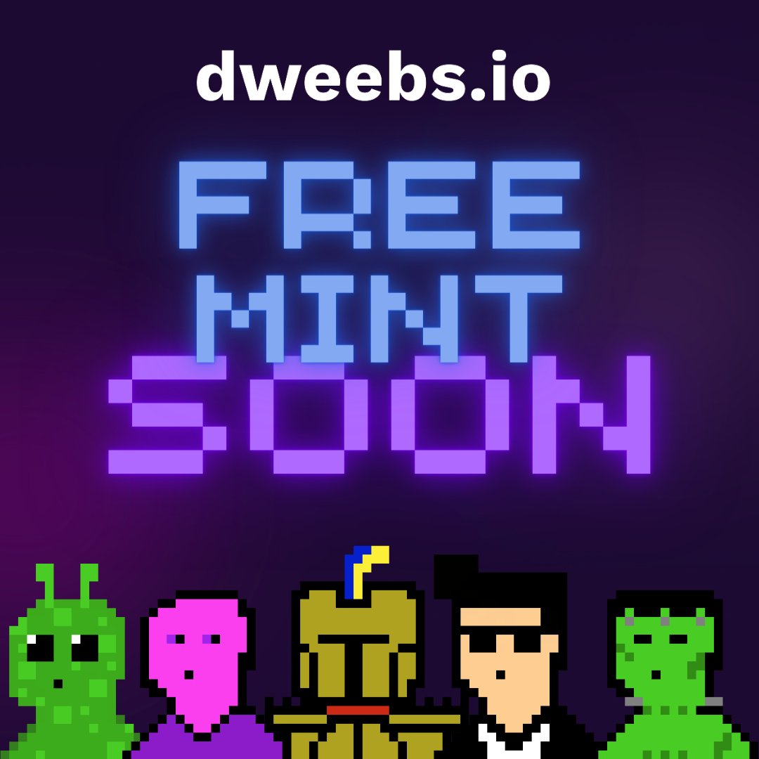 dweebs_io's tweet photo. Fk it. Dweebs. The time has come. Free Mint. June. Yolo.

#FreeMint #NFTs #ETH https://t.co/YaqKJXzcGx