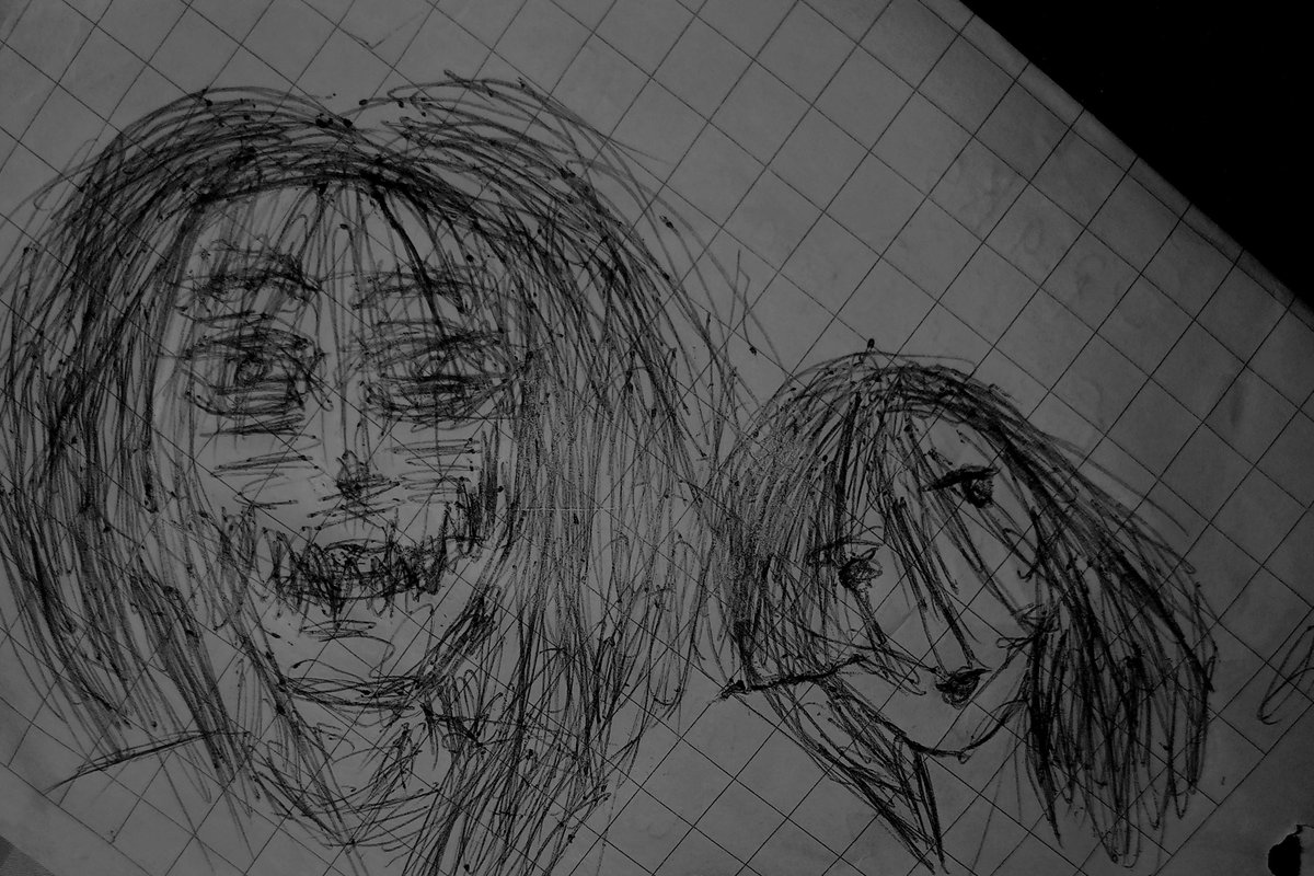 laperatetera's tweet photo. Yo dibuje esto... Me gustaría tener el cabello así, todo largo  y lacio¿ https://t.co/P8pD6j72Qi