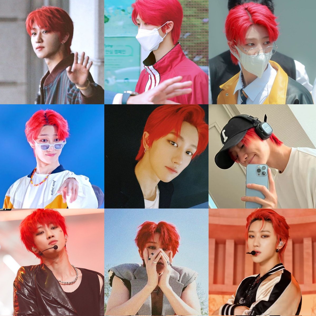 Red-haired Minghao, you will be missed