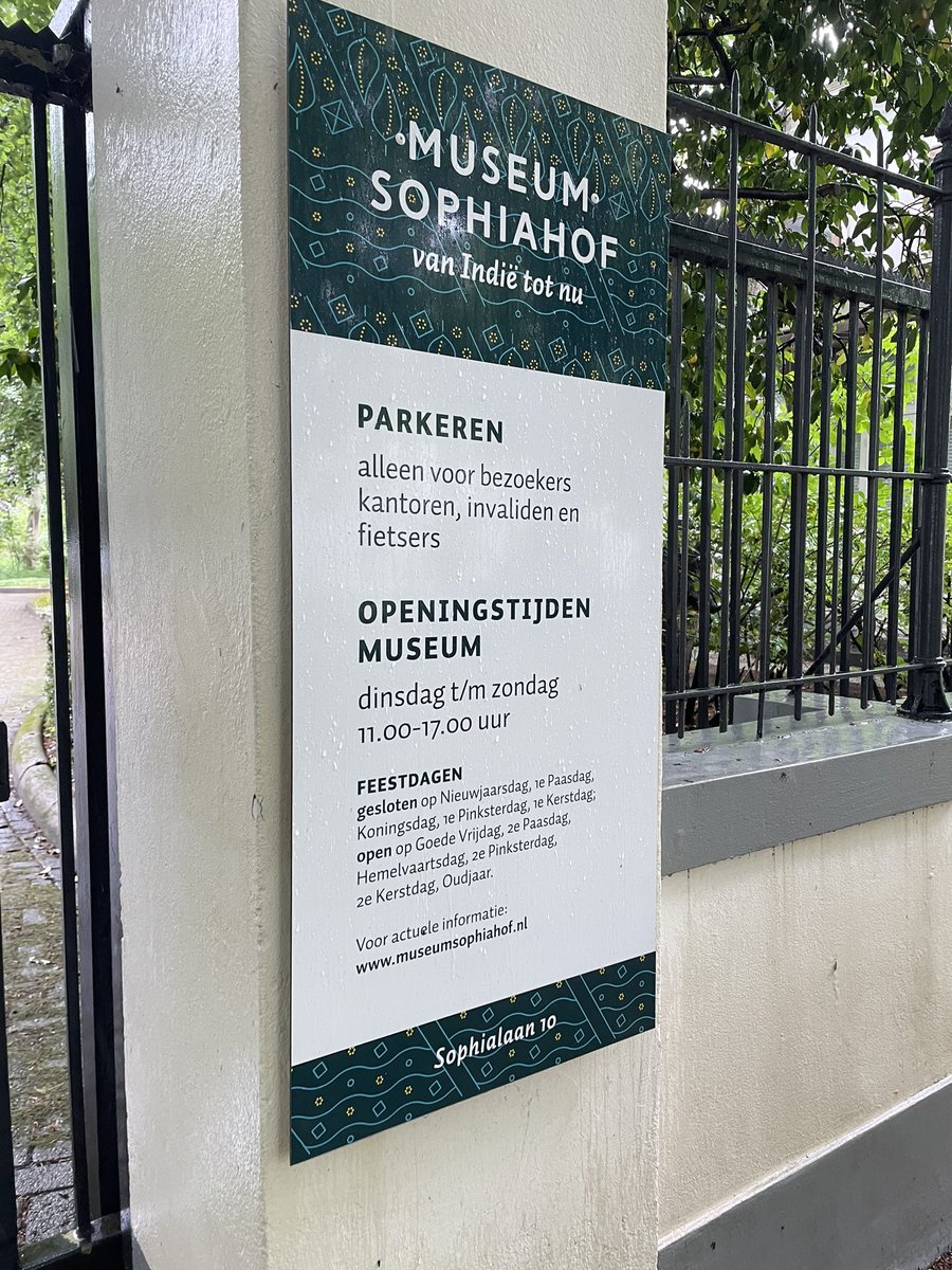 Rob Hoeijmakers (@robhoeij) on Twitter photo Museum <a href="/MSophiahof/">Museum Sophiahof</a> in Den Haag bezocht. Een relatief klein en onbekend museum over de Indische geschiedenis in Nederland. Een expositie met de tijdlijn en multimediale verhalen. #denhaag #museum Museum <a href="/MSophiahof/">Museum Sophiahof</a> in Den Haag bezocht. Een relatief klein en onbekend museum over de Indische geschiedenis in Nederland. Een expositie met de tijdlijn en multimediale verhalen. #denhaag #museum