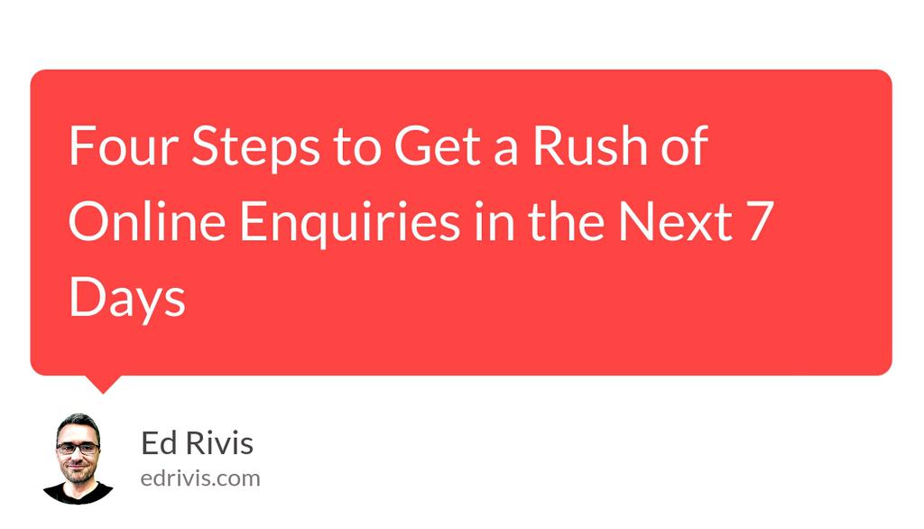 edrivis's tweet photo. This simple strategy works incredibly well for any business that sells to other businesses.

Read more 👉 https://t.co/zc4WXiWtUb

#LeadGeneration #QualifiedSalesLeads https://t.co/OBwshAwHLy