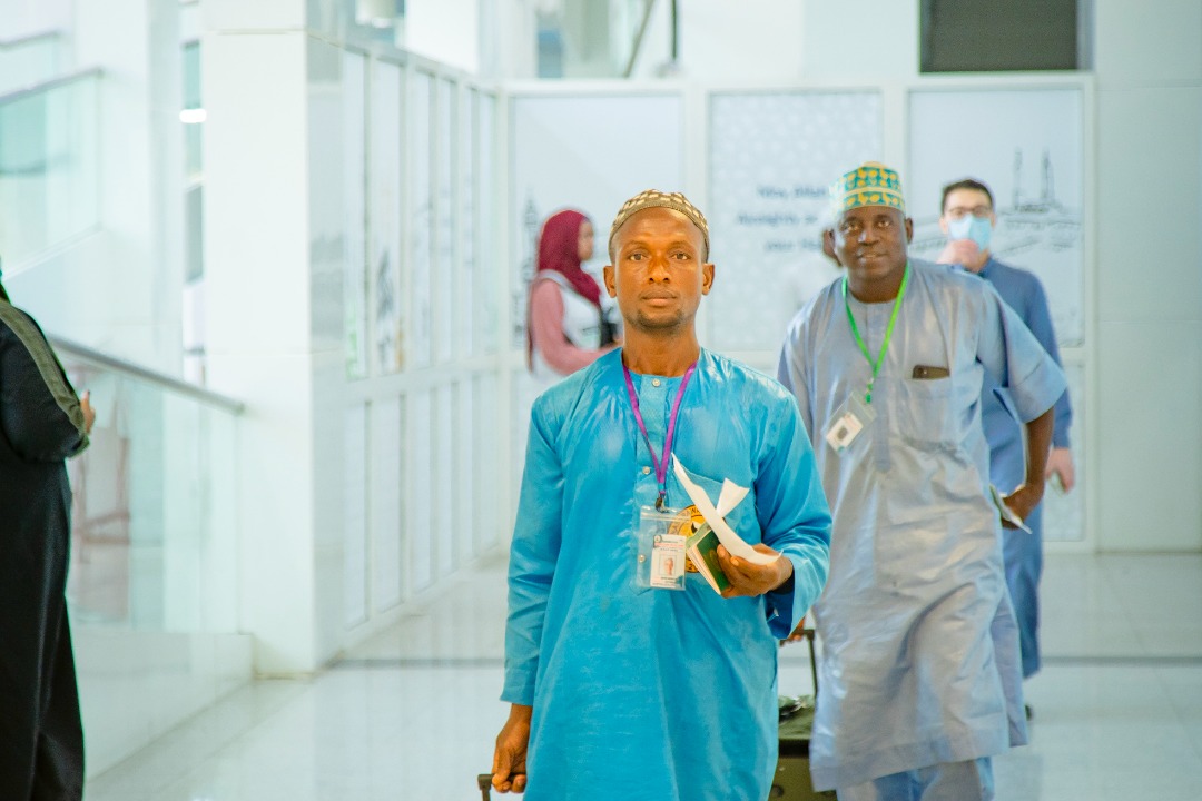 HajjReportersNG's tweet image. Hajj 2022 Photo Update: Nasarawa State Pilgrims arrives Madina safely.
#hajj2022
#maxair #hajjcoverages