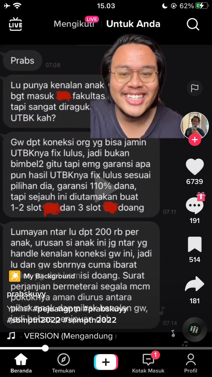 sbmptnfess's tweet photo. ptn! hmm gimna ya 😁 tersenyum lebar hihi https://t.co/vP7w8qT66b