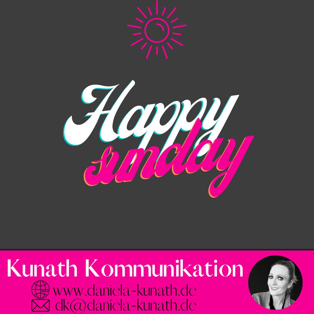DanielaKunath's tweet photo. Wie verbringst du deinen Sonntag am liebsten?

#pressearbeitFürVereine #marketingFürVereine #kommunikationInPink https://t.co/n4DZxbAzDB