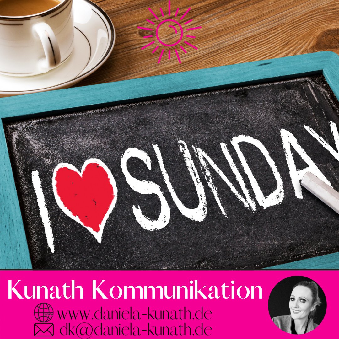 DanielaKunath's tweet photo. Wie verbringst du deinen Sonntag am liebsten?

#pressearbeitFürVereine #marketingFürVereine #kommunikationInPink https://t.co/n4DZxbAzDB
