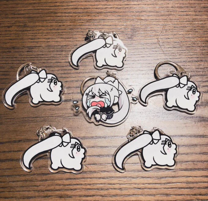 アクキー(ランダム)6個届きました 