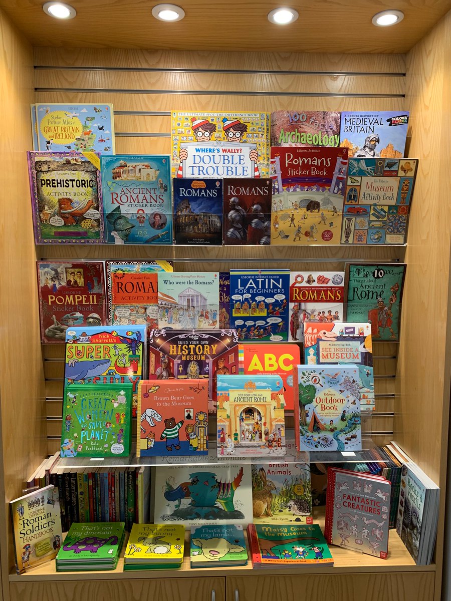 Corinium Museum and Corinium Museum shop are open Sundays from 2-5pm. #coriniummuseum Our well-stocked museum shop contains educational gifts and books for children.