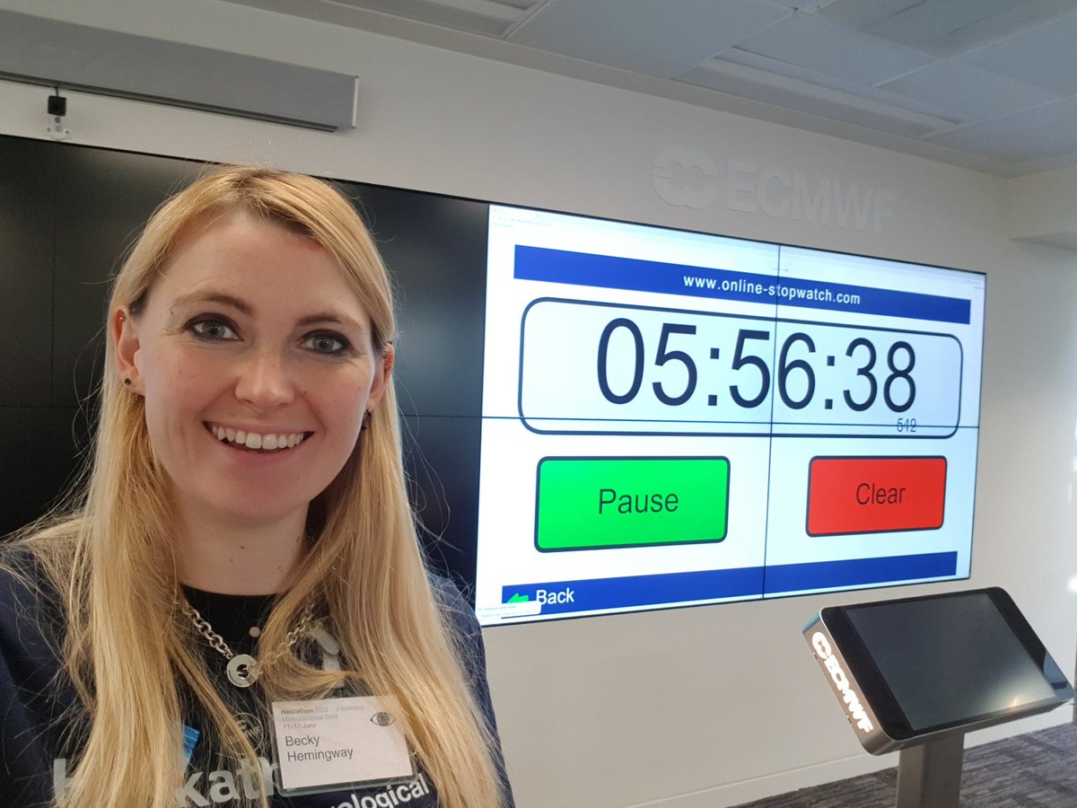 beckyhemingway9's tweet image. Just under 1/4 of the time left at #VisMetHack @ECMWF

Join us for the livestream of the Show and Tell at 2.30pm UK time ecmwfevents.com/i/c7938e89-f97…
