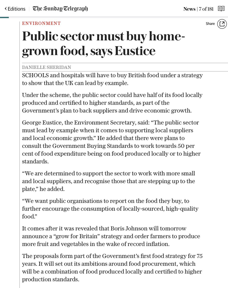 At last acknowledgment that the emphasis must now be on home grown food. digitaleditions.telegraph.co.uk/data/1001/read…