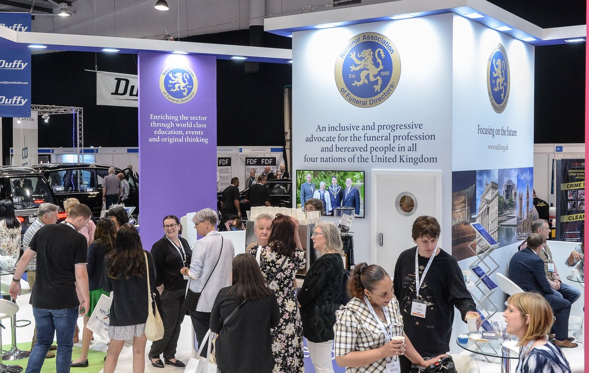 What a fantastic day yesterday! We're busy getting our stand ready for Day 3, looking forward to another busy day, welcoming the profession for the final day of #NFE2022!
