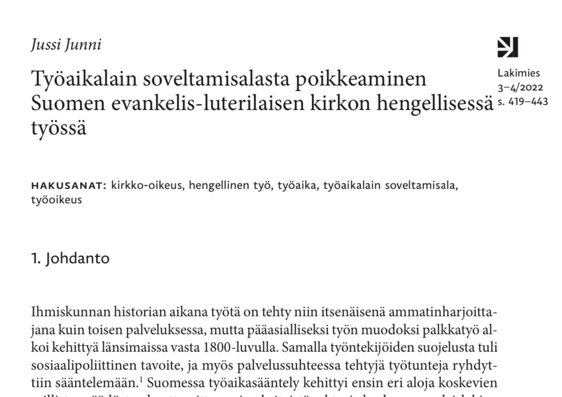 Kävin pitkästä aikaa postilaatikolla. Löytyi mukavaa luettavaa.

#kirkko #työaika #työmarkkinat