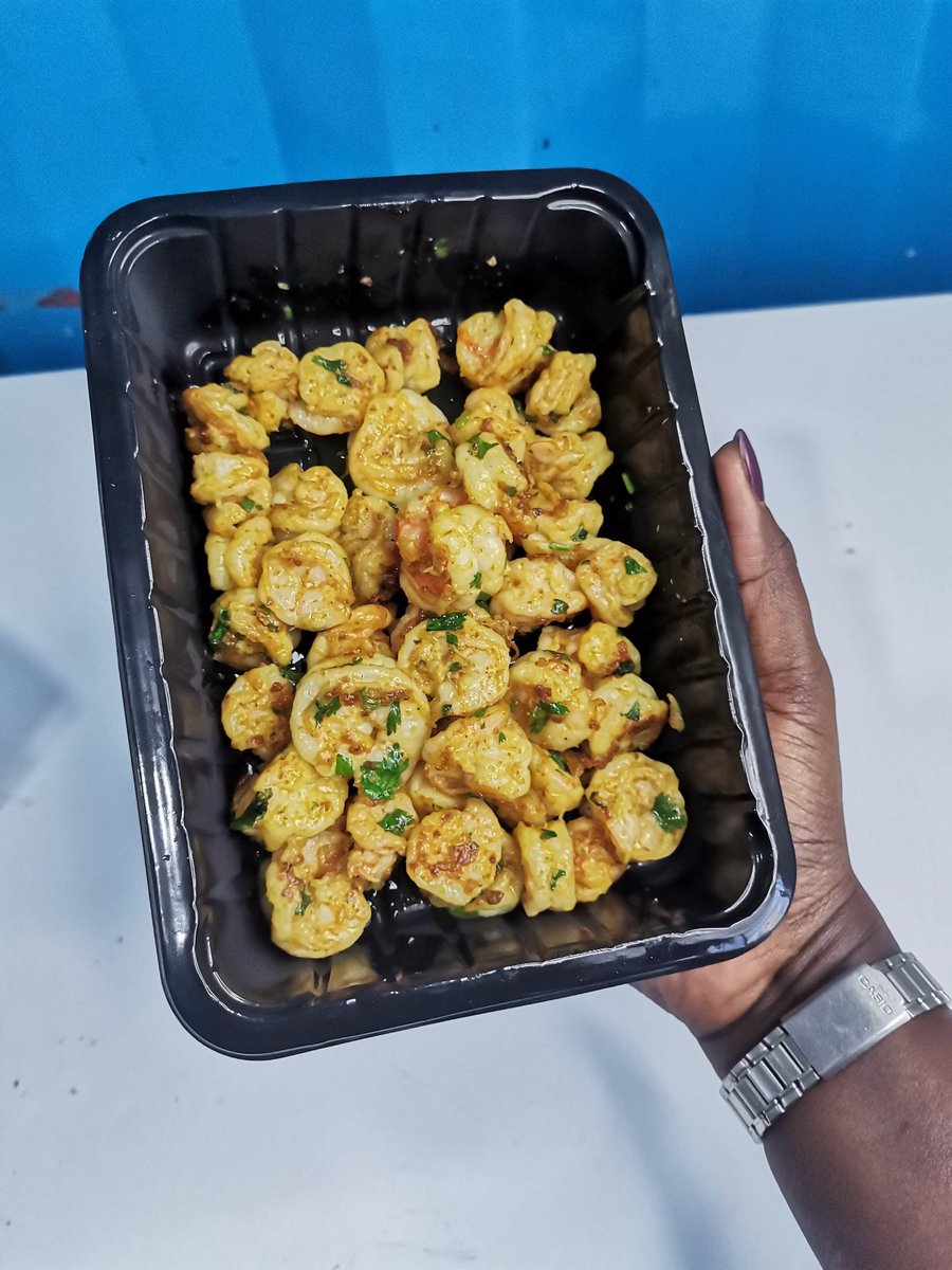 FishTamtam's tweet photo. Garlic Prawns for brunch today. Half kg Kes 925.
✅Serves 1
☑️Order via 0721639601
📍We deliver at a small fee anywhere within Nairobi
#freshprawns #garlicprawns #shrimpdefinitely #sundaybrunchday #sundayvibes #tamtamfreshfish #tamtamskitchen https://t.co/hYdnQDNuPd
