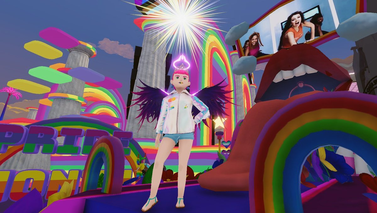 🤩 Te amooo <a href="/thalia/">Thalia</a> 💖💖💖
#Metaverse ❤️🧡💛💚💙💜 #Pride2022 #Decentraland #DecentralandPRIDE 🏳️‍🌈🏳️‍🌈🏳️‍🌈