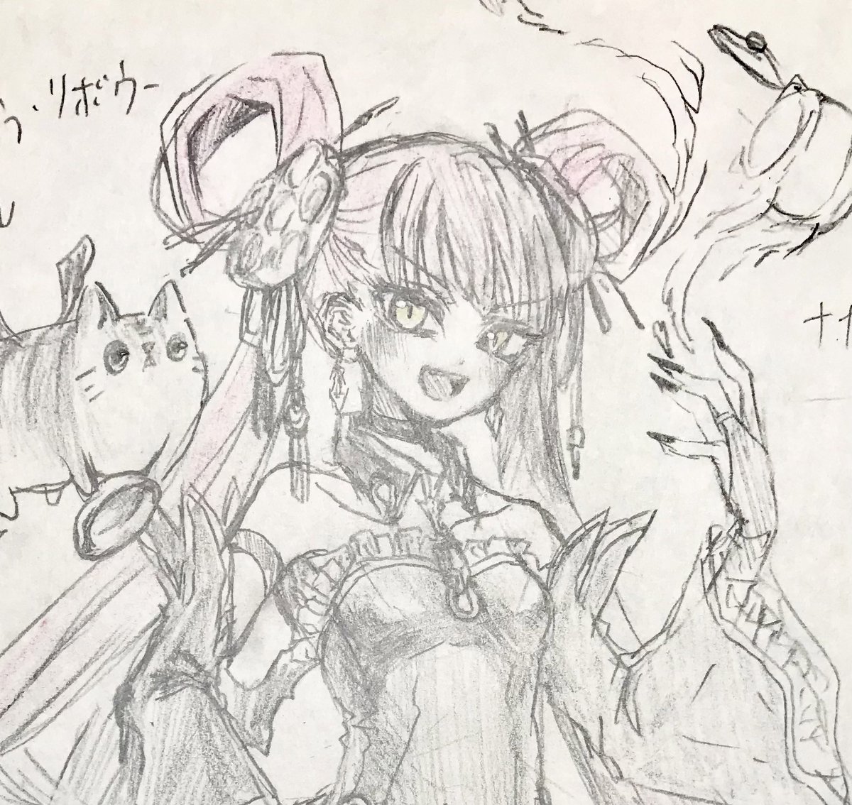 友達Vtuber化
キャ
デ 