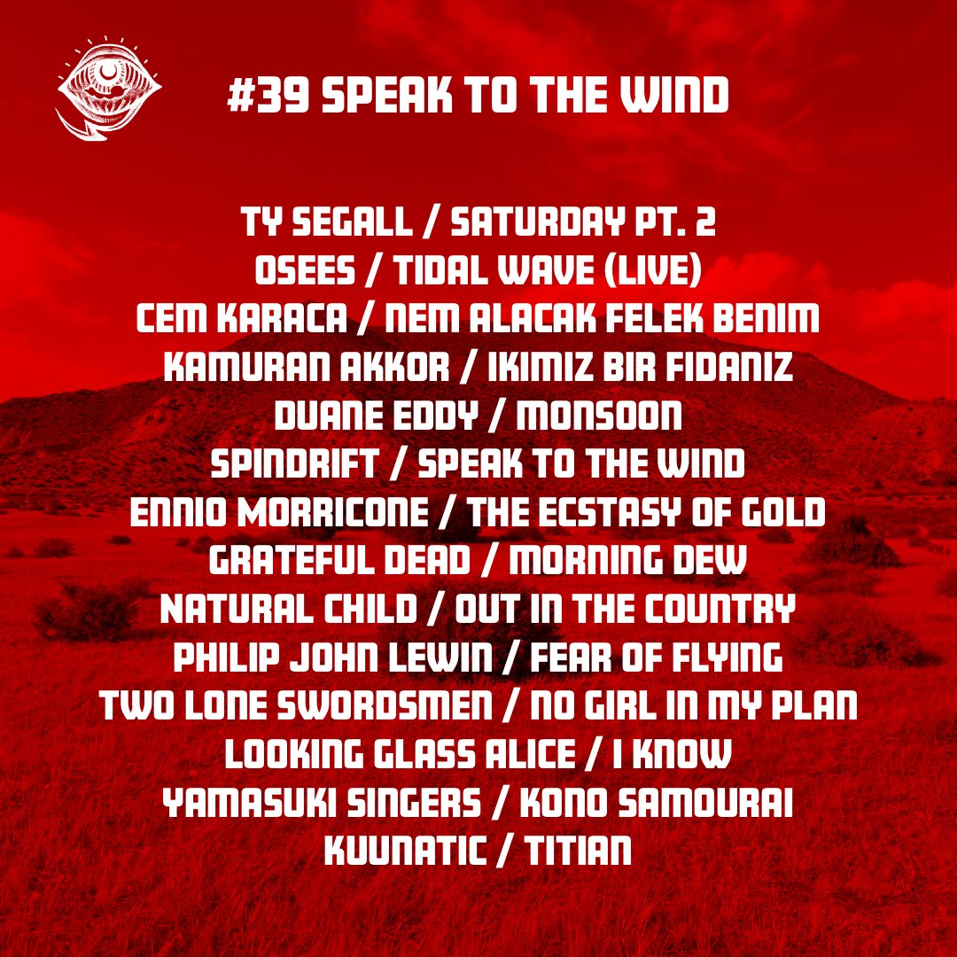 soulmedicinemix's tweet photo. #psychedelicrock #garagerock #turkishpsych #spaghettiwestern #surfrock #countryfunk #comedown #rockabilly #japaneserock https://t.co/B75MV3MU7H