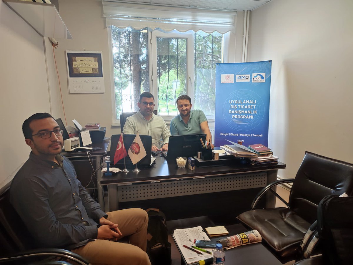 Igmo_ihracat's tweet photo. Fırat Kalkınma Ajansı' nın " Dış Ticaret Danışmanlık Programı " 2. Etabı saha çalışmaları, Malatya firmaları ile tamamlandı.
#dışticaretdanışmanlık #igmo
#fıratkalkınmajansı https://t.co/ITmXZzKJsZ