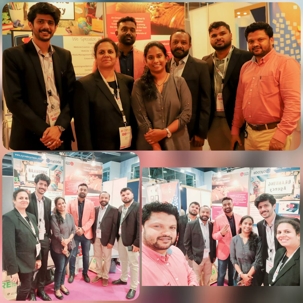 CycodeSystems's tweet image. #day3 @comexoman Successfully Completed the Comex Event in Muscat.
Thank you so much to the Comex Team for your Great Support.
#comex #comexoman #comexmuscat #muscat #oman #digitalmarketing #digitalmarketingagencymuscat #digitalmarketingmuscat #brandingagencymuscat
