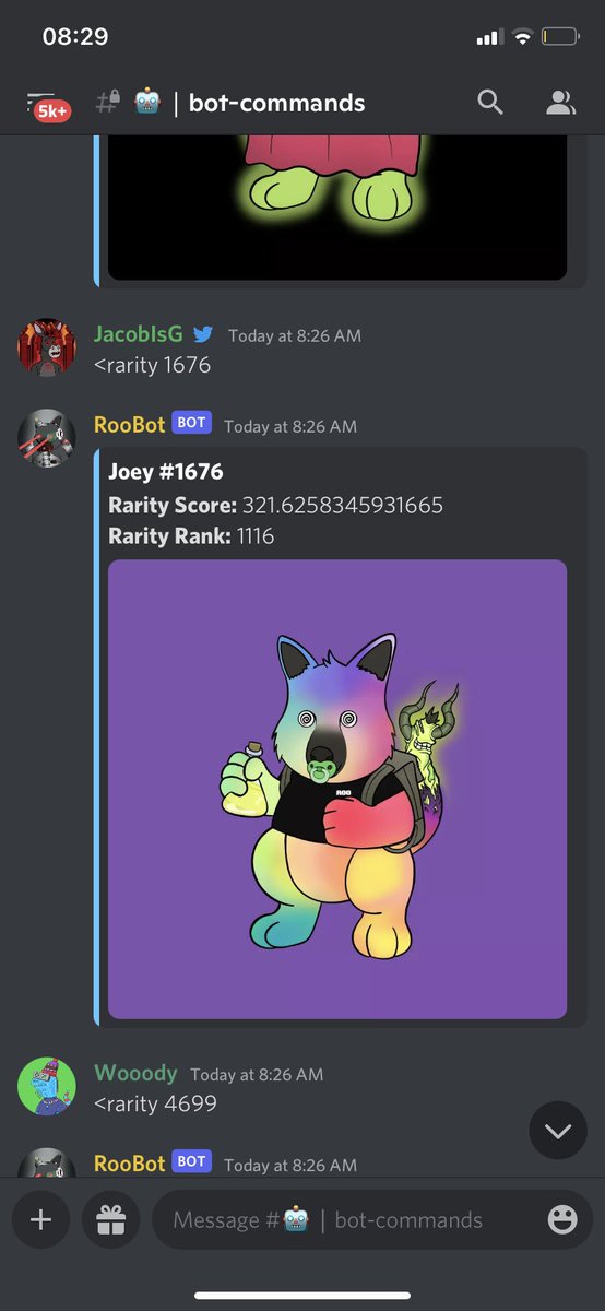 JacobBrandNFT's tweet photo. My 3 rarest Joeys! Super happy I was able to mint rarity rank #260 🔥

Can’t wait to scoop some more Roos and joeys whilst ETH is low! @RooTroopNFT 
#RootyRoo #RooFollowRoo https://t.co/MHhm2PCdXX