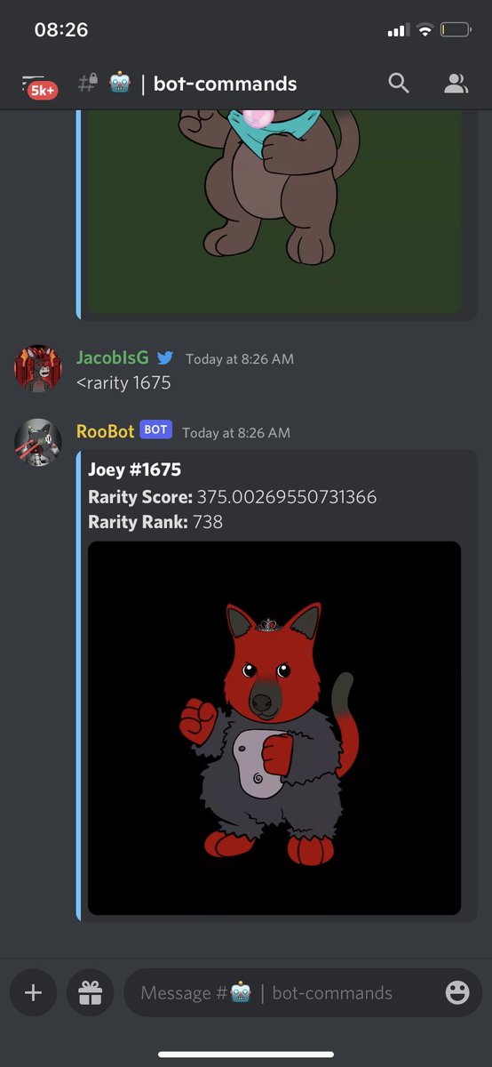 JacobBrandNFT's tweet photo. My 3 rarest Joeys! Super happy I was able to mint rarity rank #260 🔥

Can’t wait to scoop some more Roos and joeys whilst ETH is low! @RooTroopNFT 
#RootyRoo #RooFollowRoo https://t.co/MHhm2PCdXX