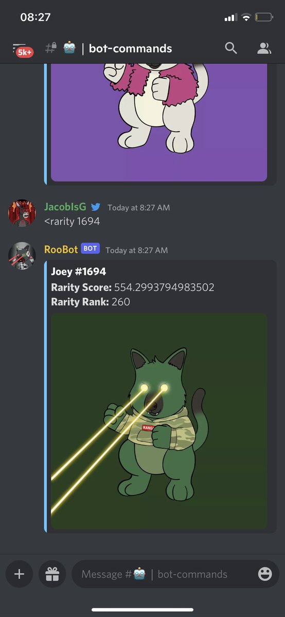 JacobBrandNFT's tweet photo. My 3 rarest Joeys! Super happy I was able to mint rarity rank #260 🔥

Can’t wait to scoop some more Roos and joeys whilst ETH is low! @RooTroopNFT 
#RootyRoo #RooFollowRoo https://t.co/MHhm2PCdXX