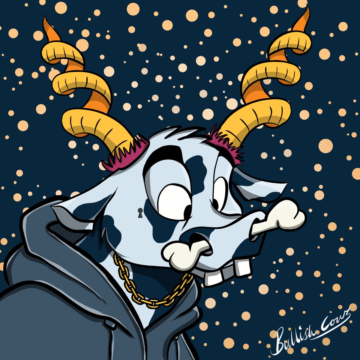 BullishCowsNFT's tweet photo. Are you feeling Bullish? come and check out @BullishCowsNFT 

Remember its a #FreeMint 🐮

Still more traits to come!
RT + Like + Follow Let start to grow this project 🙂👍
#NFTartist #NFT #NFTs #NFTCommunity #nftcollectorsclub  #nftart #NFTdrop #opensea #OpenSeaNFT #freemintNFT https://t.co/hGVrxFtGRU
