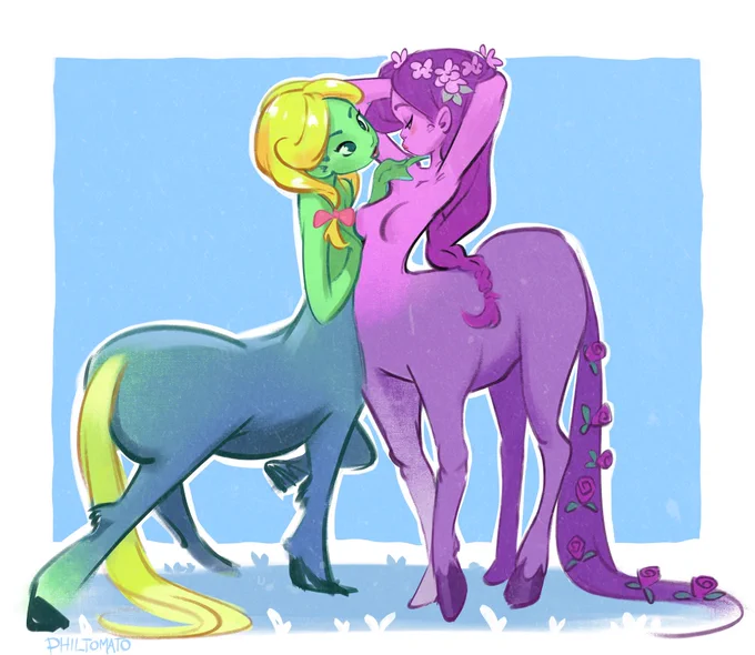 Just a couple of centaurs to bless your feed. 