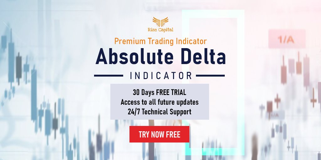 Are you a Trader who trades using Absolute Volume Delta? 'Absolute Delta' Indicator reveals you where Buyers have taken over the market and when Sellers have taken over the market. Read more and Download now from this link: rizecap.com/indicator/rcab…
#ninjatrader #tradingindicator