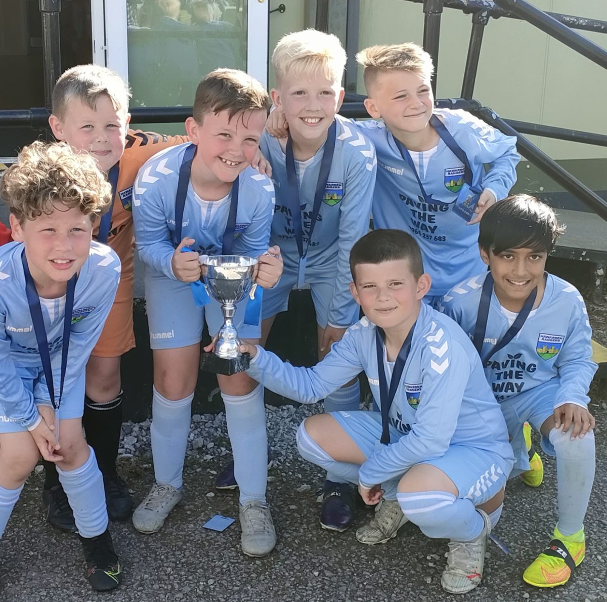 Rangers8s's tweet photo. Mold Alex Tournament champions @HawardenRangers https://t.co/zNAoPHJ4X9