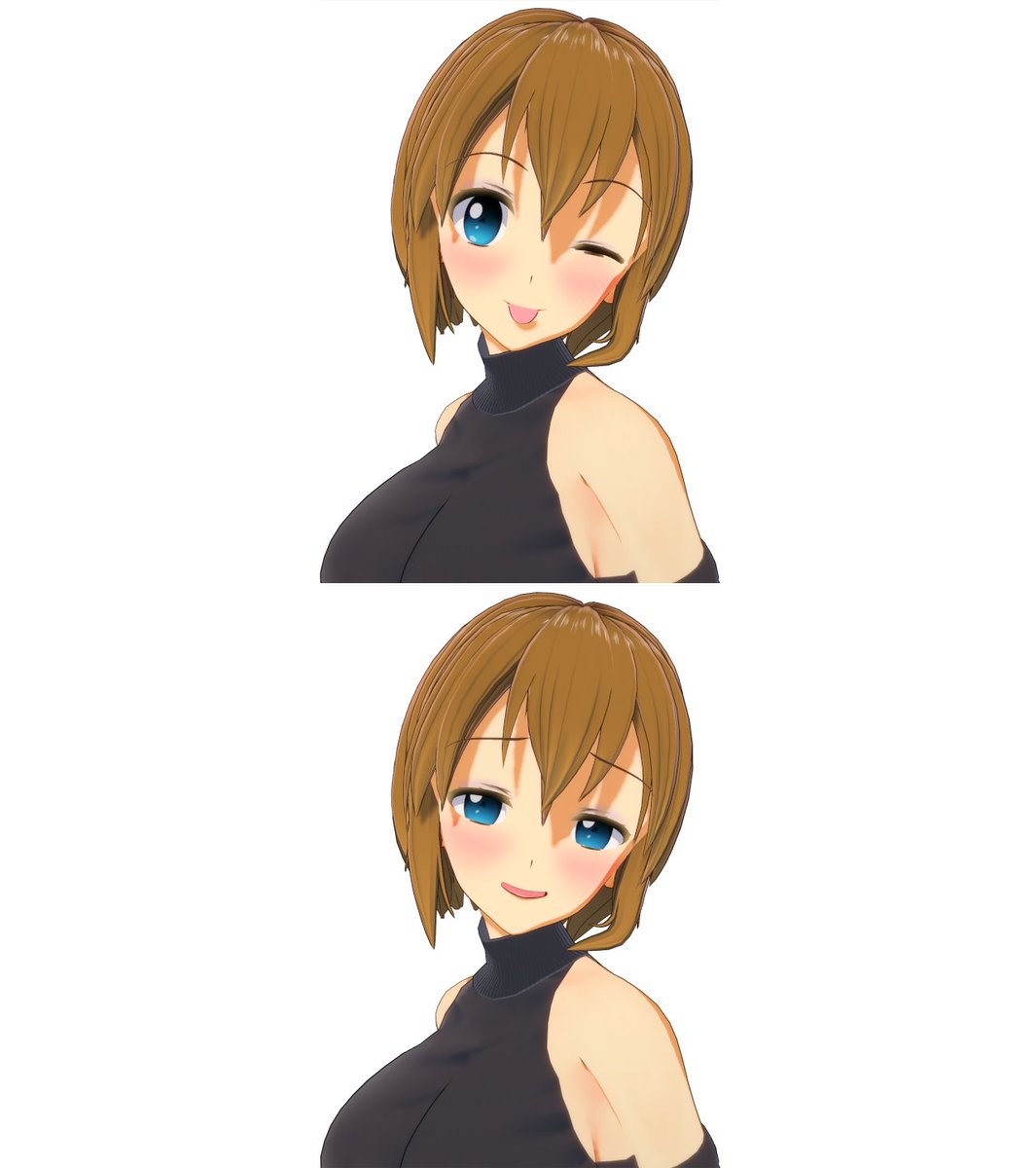 Midori_Chan__'s tweet photo. Another day to praise Hikairi, the lovely and energic OC of @davidsillo123 ❤️❤️❤️
Here is a little panel of emotions ! 🥰
#oc #hikairi #originalcharacter #emotion #face_expression https://t.co/8Vj4fnXMzN