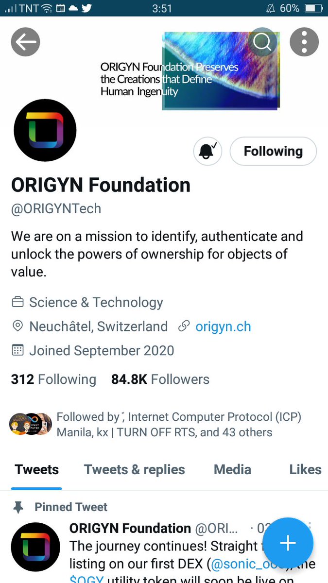 RJ_0922's tweet photo. @furrincrypto @ORIGYNTech Done https://t.co/KZs81JRiAN