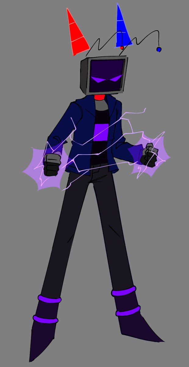 Zavixel's tweet photo. Updated sona ref yes queen
#shittyref #sonaref #nothex #sona #tvhead #demon #purple #zavy #anger #theythem #electrokinesis #robot #ocref https://t.co/I5BS26KaNE